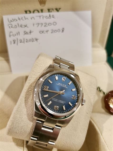 rolex 177200 blue|m277200.